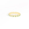 Campbell + Charlotte Evolve Stacking Ring In Gold