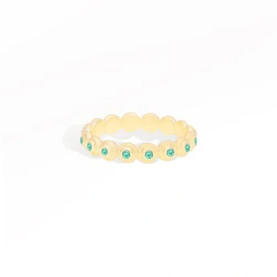 Campbell + Charlotte Evolve Stacking Ring In Gold