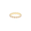 Campbell + Charlotte Evolve Stacking Ring In Gold