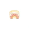 Campbell + Charlotte Juju Rainbow Ring In Neutral