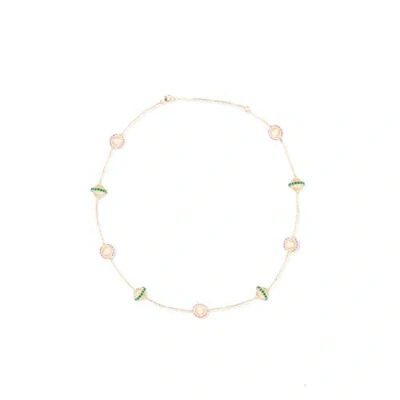 Campbell + Charlotte Revel Bead Station Necklace