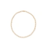 Campbell + Charlotte Spark Chevron Link Necklace In Gold