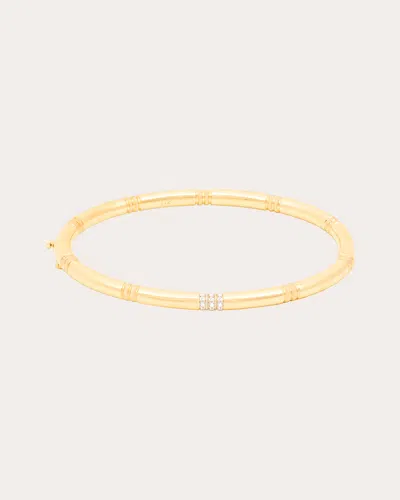 Campbell + Charlotte Women's Crew 14k Gold Diamond Bangle