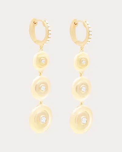 Campbell + Charlotte Women's Evolve 14k Gold Diamond Earrings