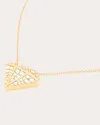 Campbell + Charlotte Women's Juju 14k Gold Diamond Charm Pendant Necklace In Gold