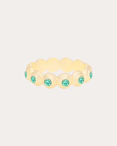 Campbell + Charlotte Women's Large Evolve 14k Gold Emerald Ring