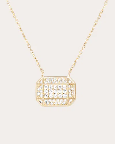Campbell + Charlotte Women's Spark 14k Gold Diamond Pendant Necklace