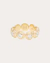 Campbell + Charlotte Women's Xl Evolve 14k Gold Diamond Ring In Gold