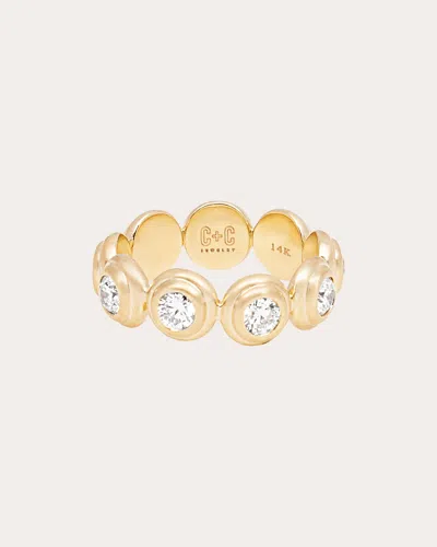 Campbell + Charlotte Women's Xl Evolve 14k Gold Diamond Ring