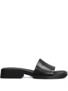 Camper Dana Flats In Black Leather