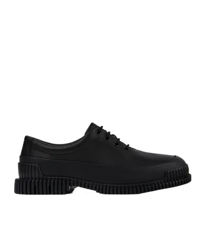 Camper 30mm Lace-up Leather Derby Shoes In Black
