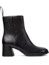 Camper 65mm Kora Leather Block-heel Ankle Boots In Black