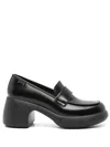 Camper Thelma 65mm Heeled Loafers In Black