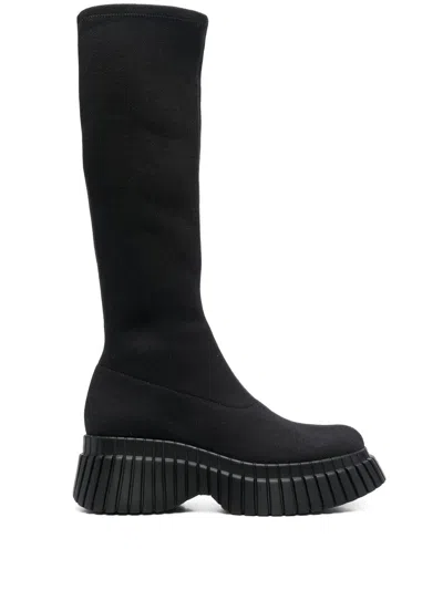 Camper Stiefel Mit Plateau 70mm In Black