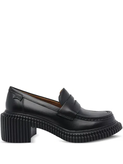 Camper 70mm Pix London Loafers In Black
