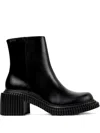 Camper Pix London Stiefel Mit Geriffelter Sohle 70mm In Black