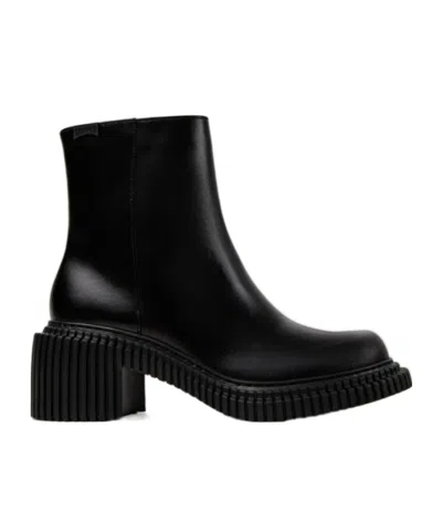 Camper 70mm Pix London Ridged-sole Boots In Black