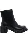 Camper 70mm Pix London Round-toe Boots In Black