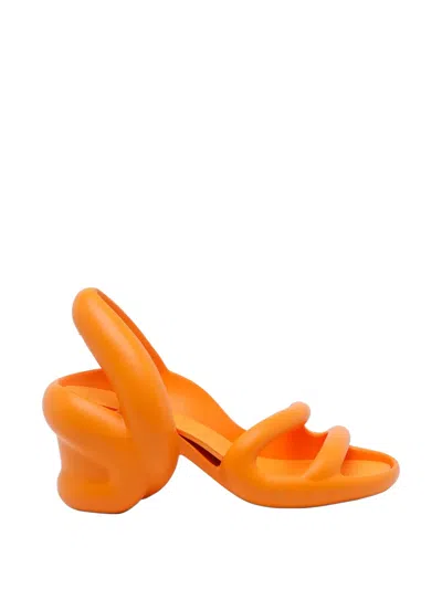 Camper 75mm Kobarah Sandals In Orange
