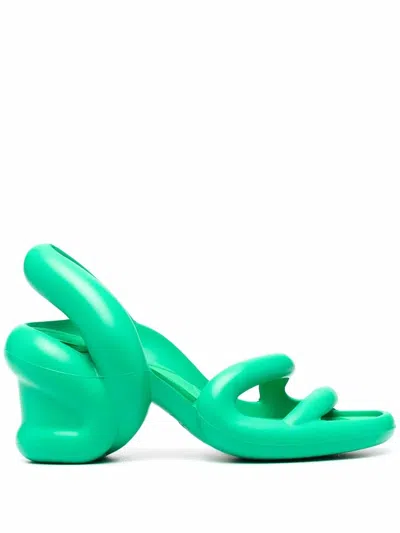 Camper Kobarah Slingback Sandal In Bright Green