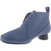 Camper Alight Lace-up Womens Leather Booties Ankle Boots In Blue