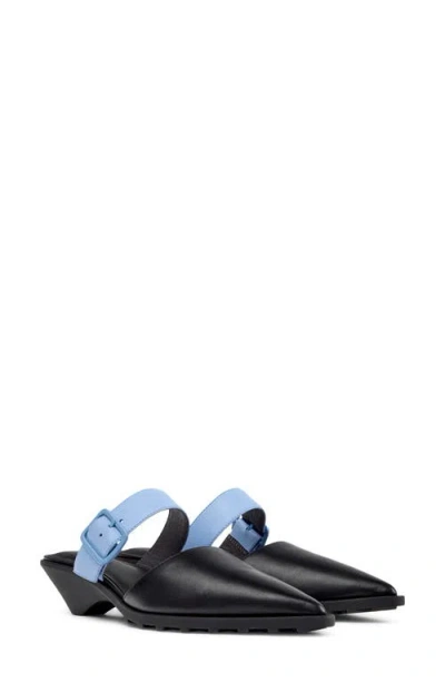 Camper Anita Pointed Toe Mule In Black