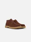 Camper Normal Lace-up Suede Boots In Brown