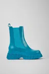 Camper 70mm Mid-heel Ankle Boots In Blue