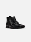 Camper Iman Lace-up Leather Boots In Black