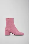 Camper Niki Bootie In Pink