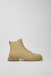 Camper Pix Lace-up Ankle Boots In Beige