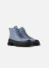 Camper Pix Combat Boot In Blue