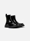 Camper Walden Loafer Chelsea Boot In Black