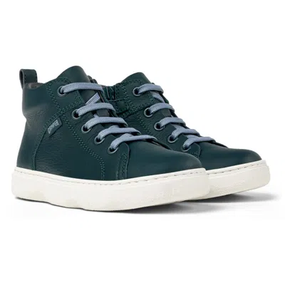 Camper Kids' Ankle Boots For Boys In Green