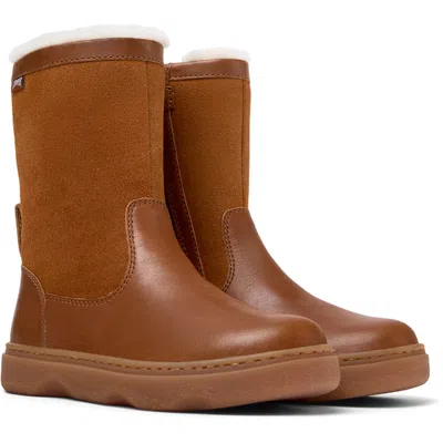 Camper Kids' Ankle Boots For In Brown