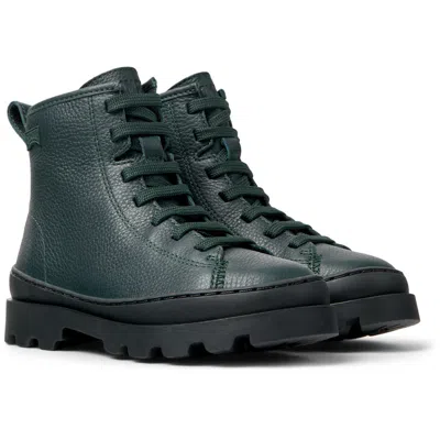 Camper Kids' Ankle Boots For Girls In Green