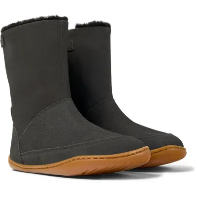 Camper Kids' Ankle Boots For Girls In Grey