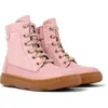 Camper Ankle Boots For Girls In Pink