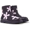Camper Ankle Boots For Girls In Purple