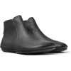 Camper Right Ankle Booties In Black