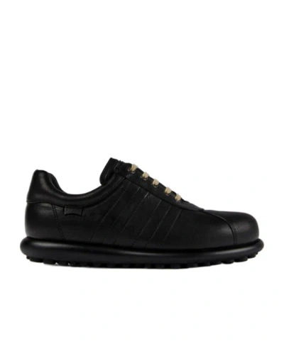 Camper Ariel Low-top Leather Sneakers In Black