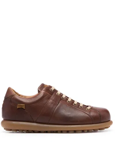 Camper Ariel Low-top Sneakers In Brown