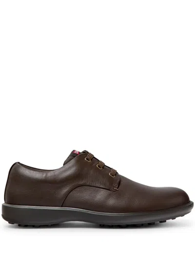 Camper Atom Work Lace-up Derby Shoes In Brown