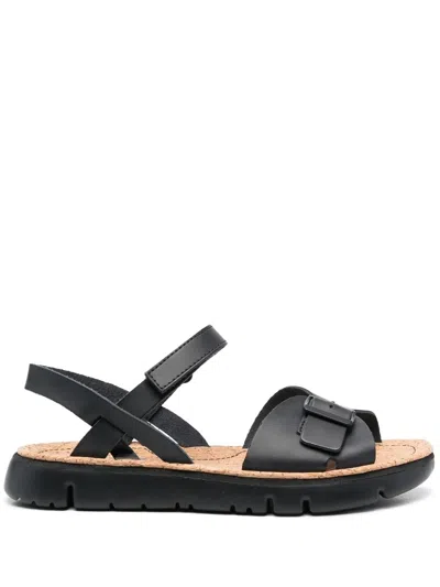 Camper Backless Open-toe Sandals In Black