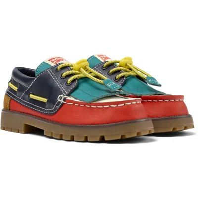 Camper Kids' Ballerinas For Girls In Red,green,blue