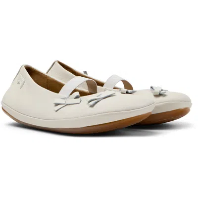 Camper Kids' Ballerinas For Girls In White