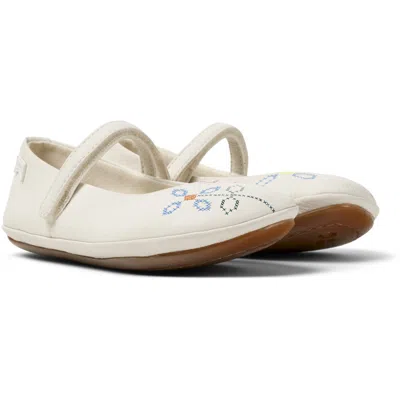 Camper Kids' Ballerinas For Girls In White
