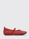 Camper Nina Elasticated Ballerinas In Red