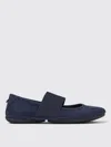Camper Right Nina Leather Ballerina Flat In Blue