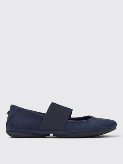 Camper Ballet Flats  Woman Color Blue
